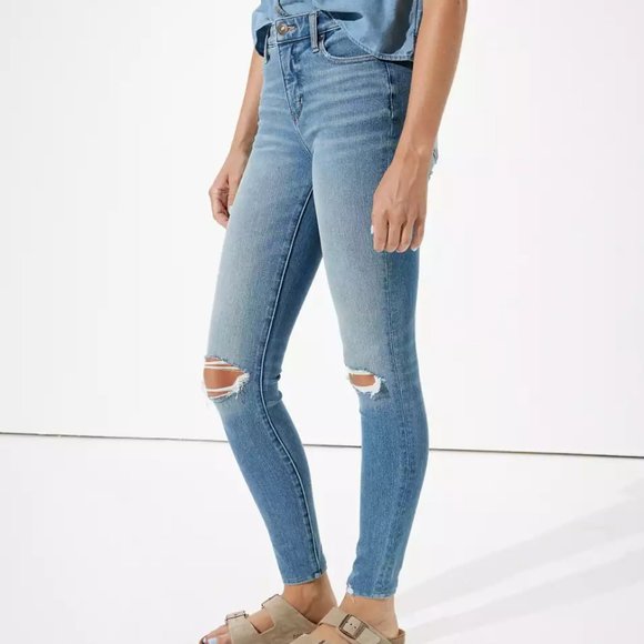 AE Dream High-Waisted Jegging Dream Blue - Picture 5 of 5